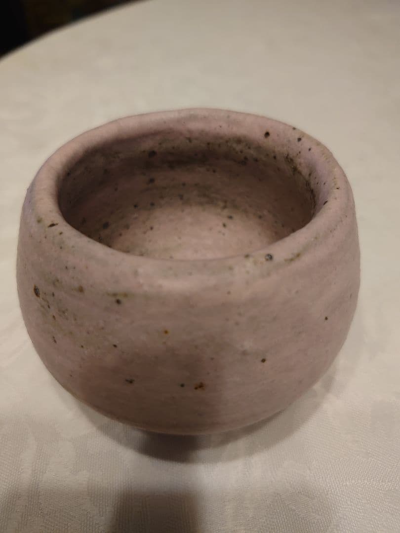 陶器製カラフル茶碗３個セット ロクロ作品 ２０２５年作。陶芸家(たまご)