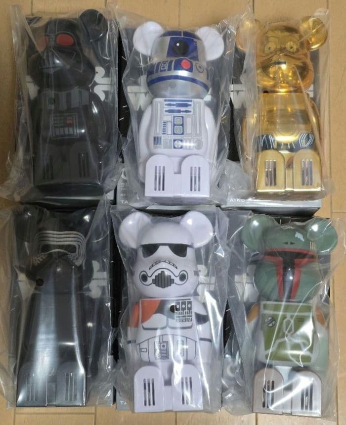 クレベリン ベアブリック スター・ウォーズ 6体セット