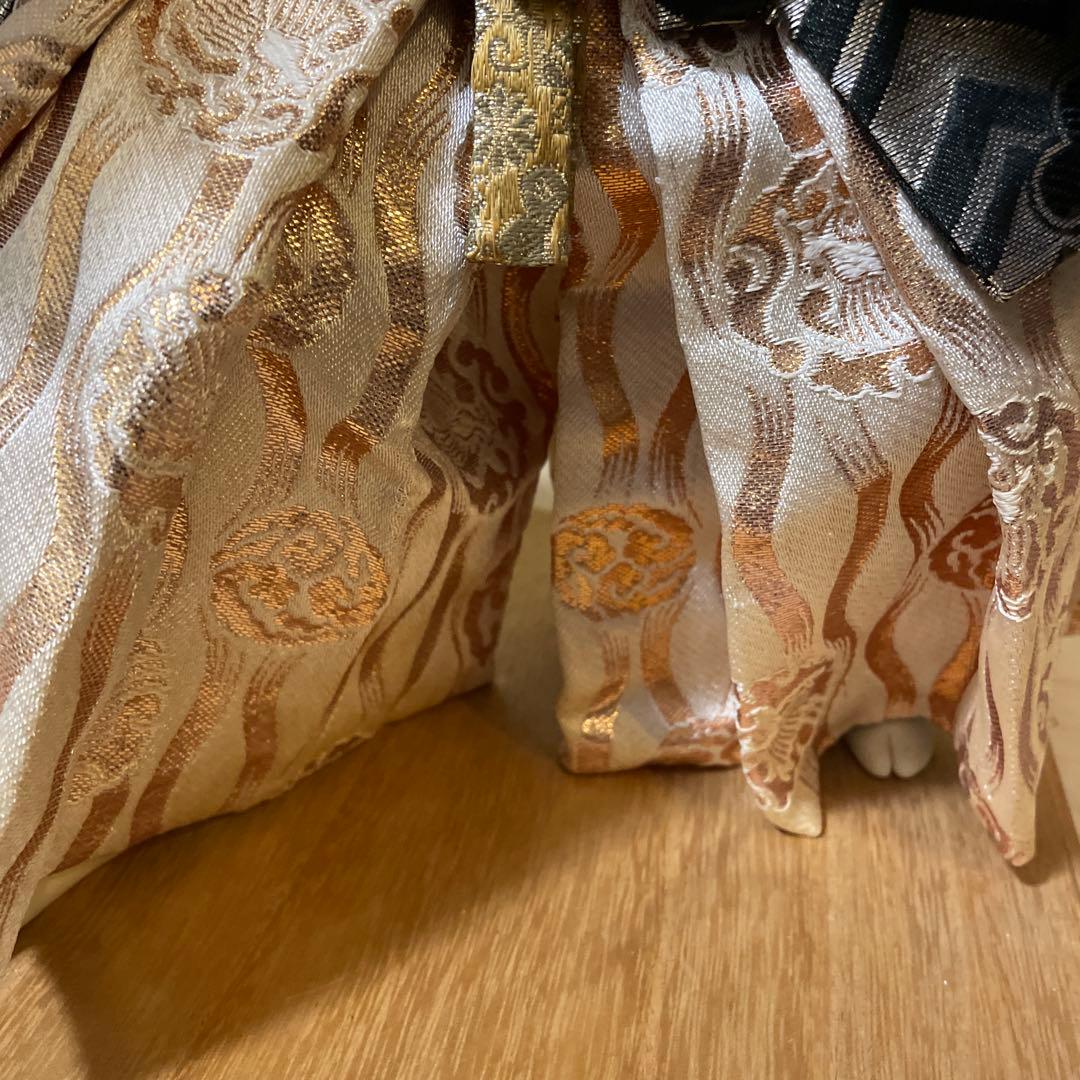 連獅子 高さ約42cm(台座含む) 日本人形 歌舞伎 昭和レトロ 骨董品　置物