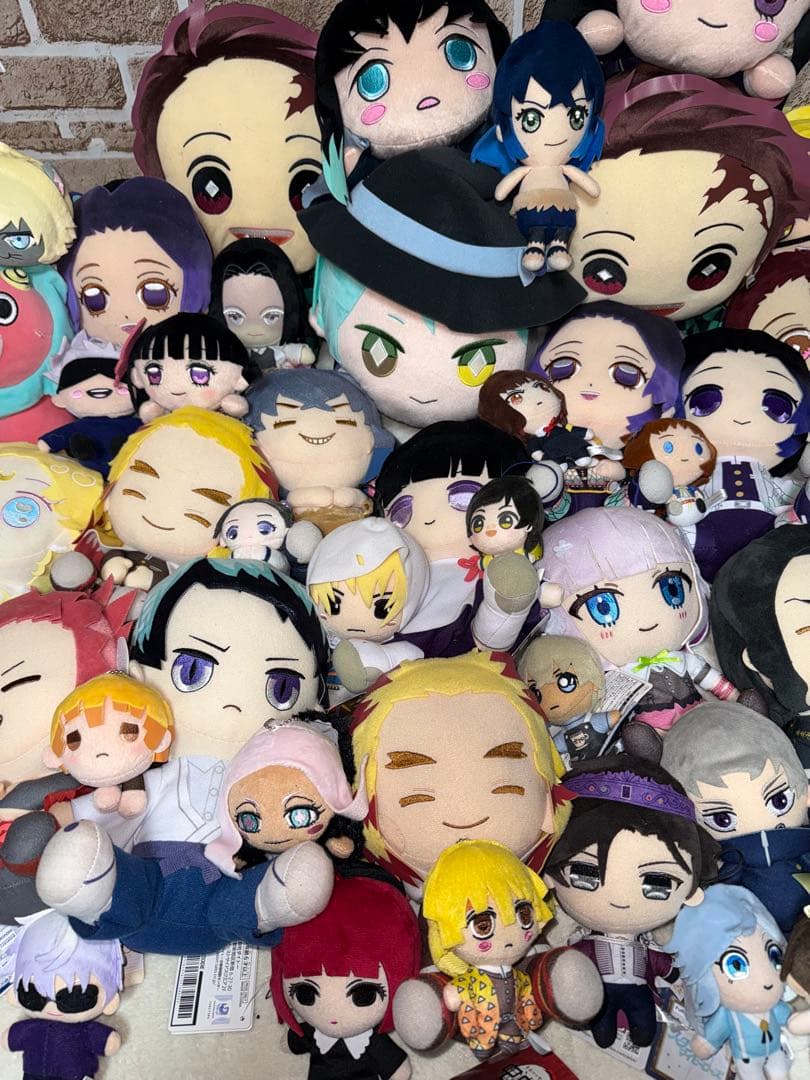 鬼滅の刃Twisted呪術廻戦いろいろぬいぐるみ135体まとめて