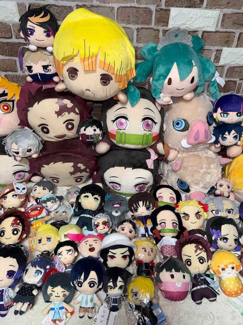 鬼滅の刃Twisted呪術廻戦いろいろぬいぐるみ135体まとめて
