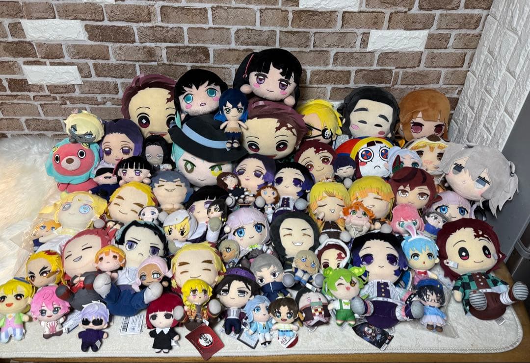 鬼滅の刃Twisted呪術廻戦いろいろぬいぐるみ135体まとめて