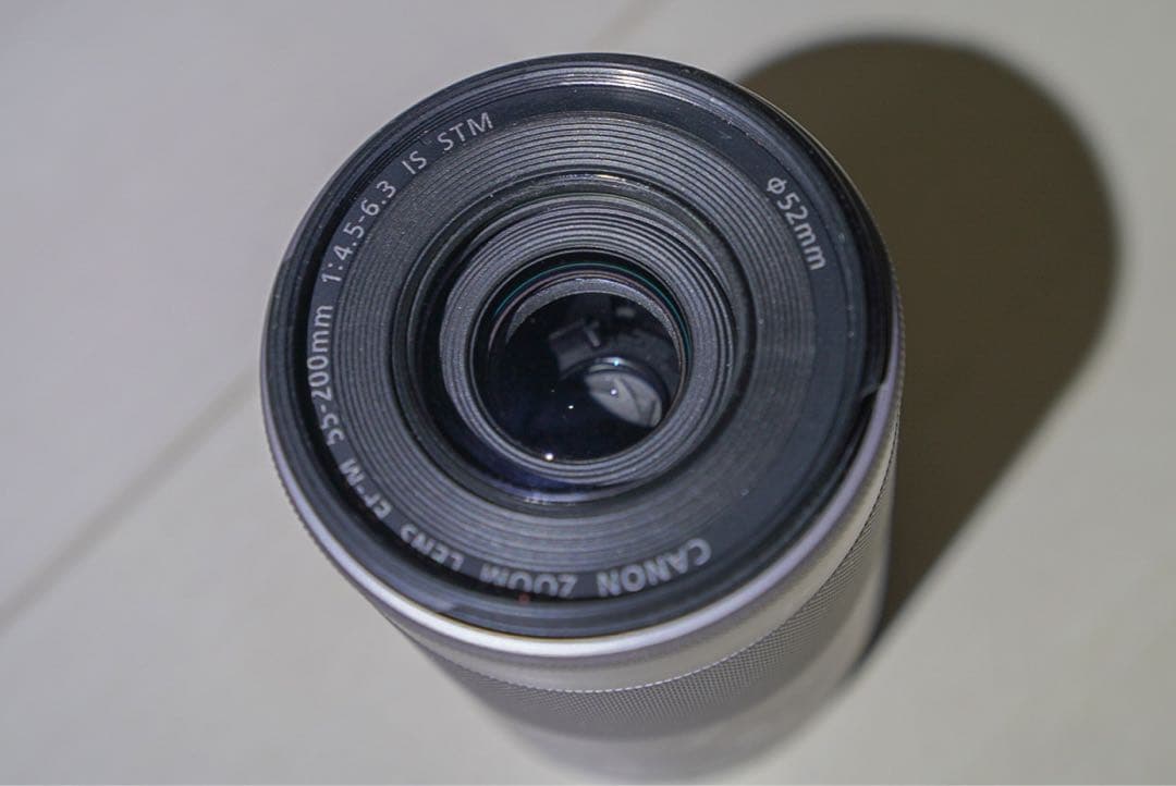 Canon ミラーレス 望遠ズームレンズ EF-M55-200mm