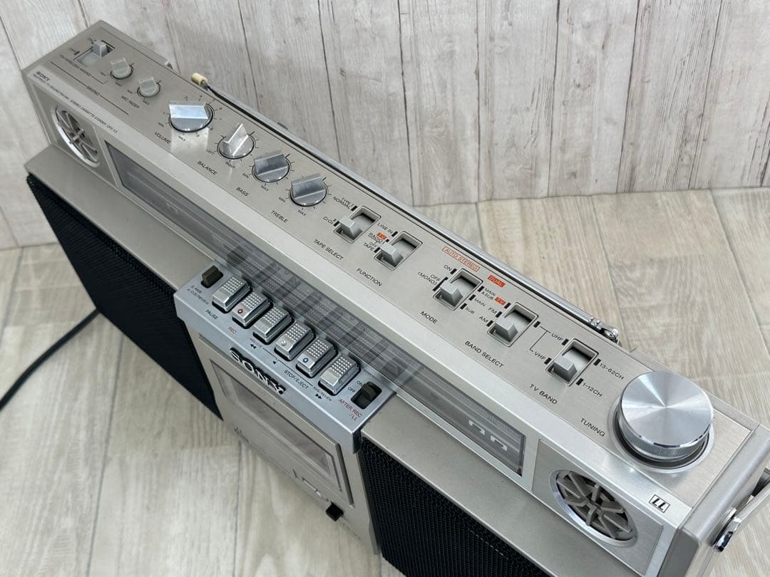 SONY ソニー CFS-V3 ZILBA'P ラジカセ　動作品/希少ラジオ