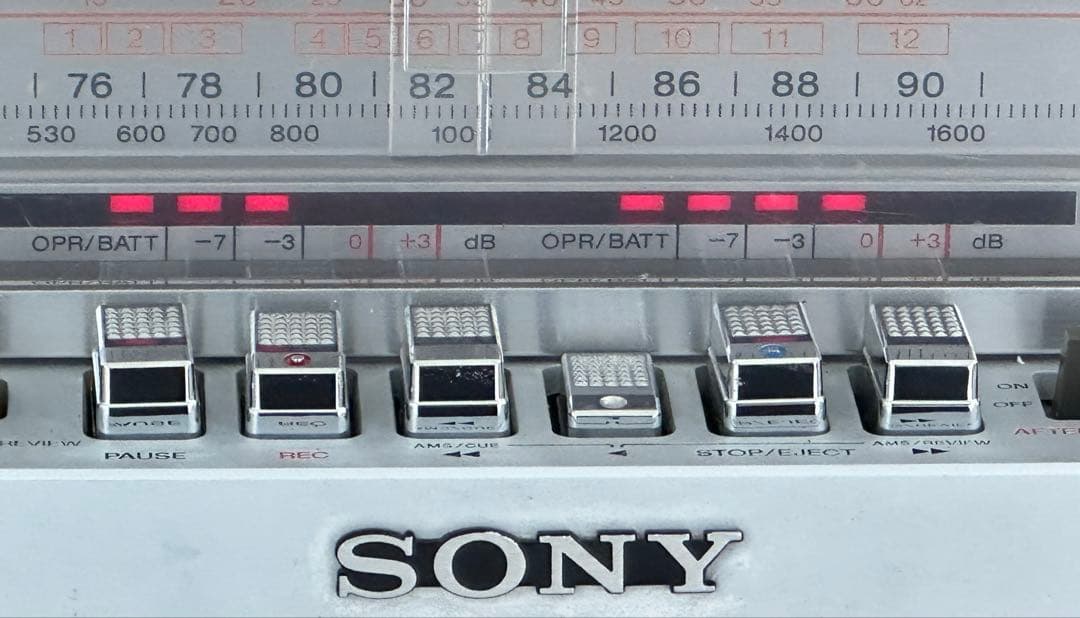 SONY ソニー CFS-V3 ZILBA'P ラジカセ　動作品/希少ラジオ