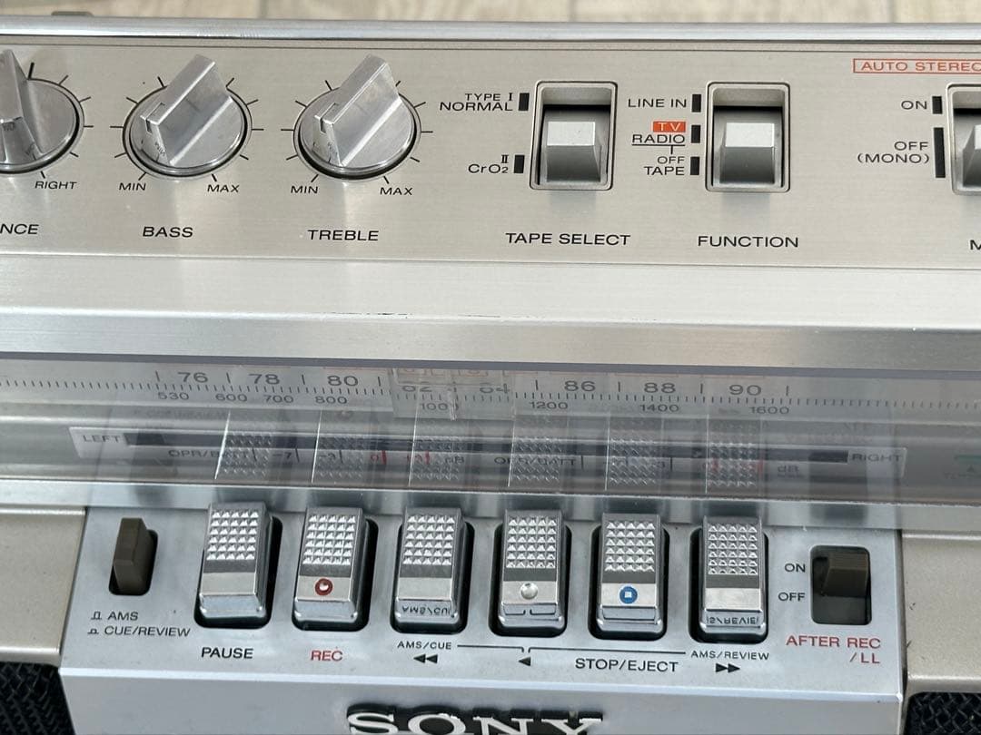 SONY ソニー CFS-V3 ZILBA'P ラジカセ　動作品/希少ラジオ