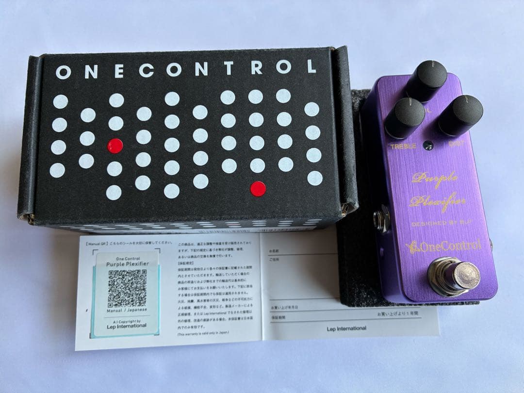 One Control Purple Plexifier ディストーションペダル