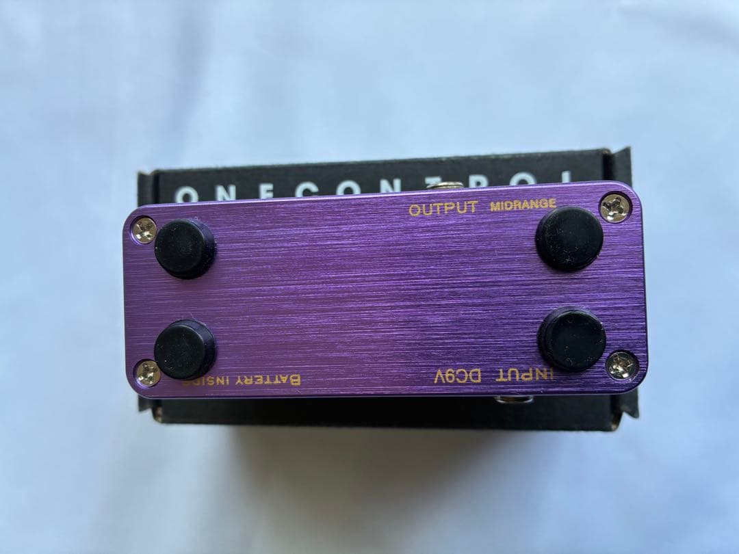 One Control Purple Plexifier ディストーションペダル