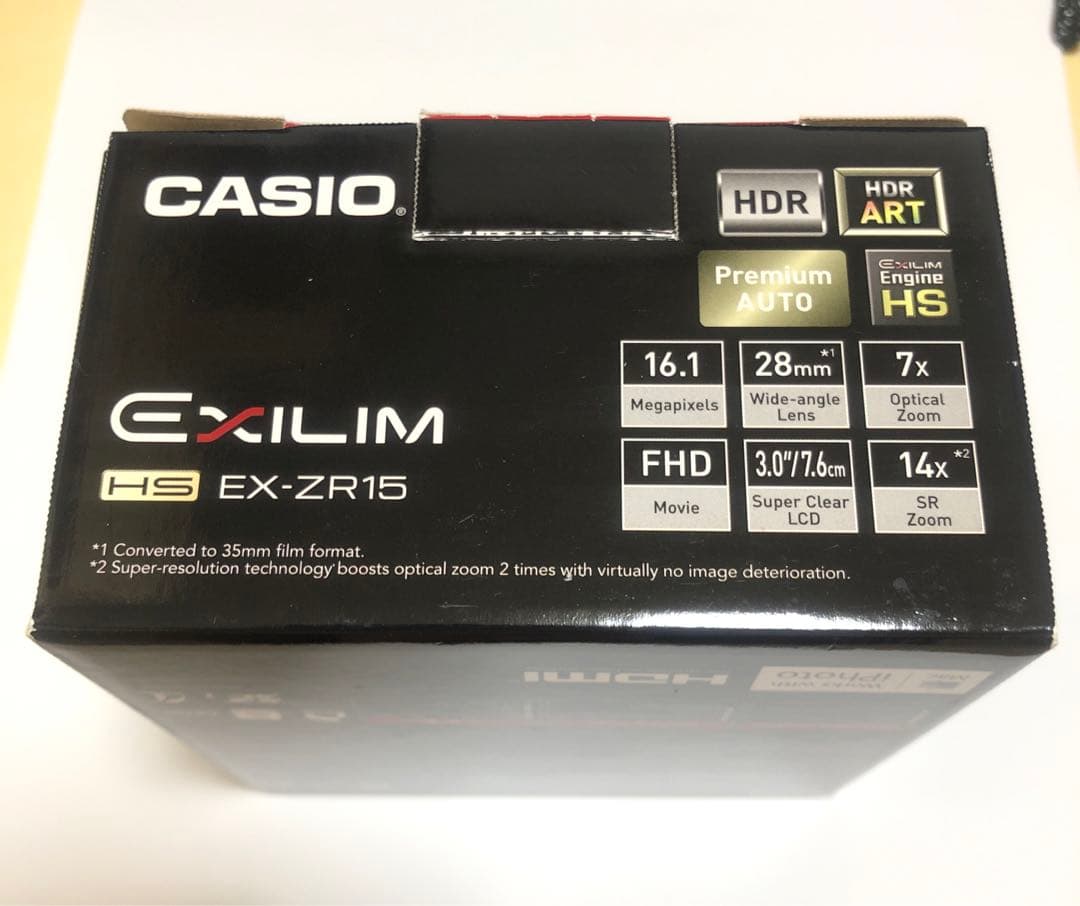 CASIO EXILIM EX-ZR15 デジタルカメラ