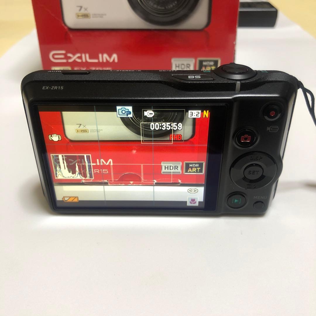 CASIO EXILIM EX-ZR15 デジタルカメラ
