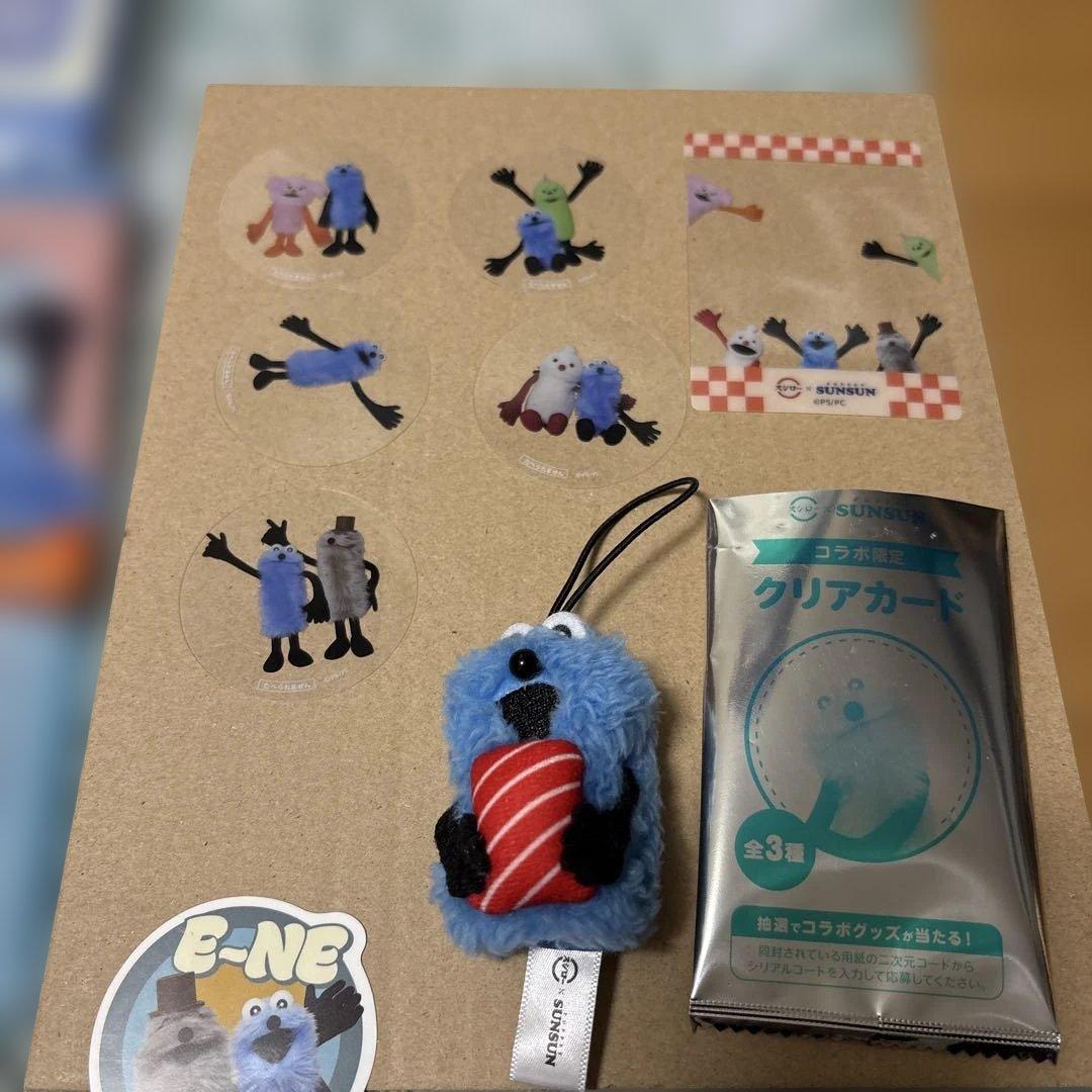 FUNSHIN ステッカー・クリアカード・ストラップセット