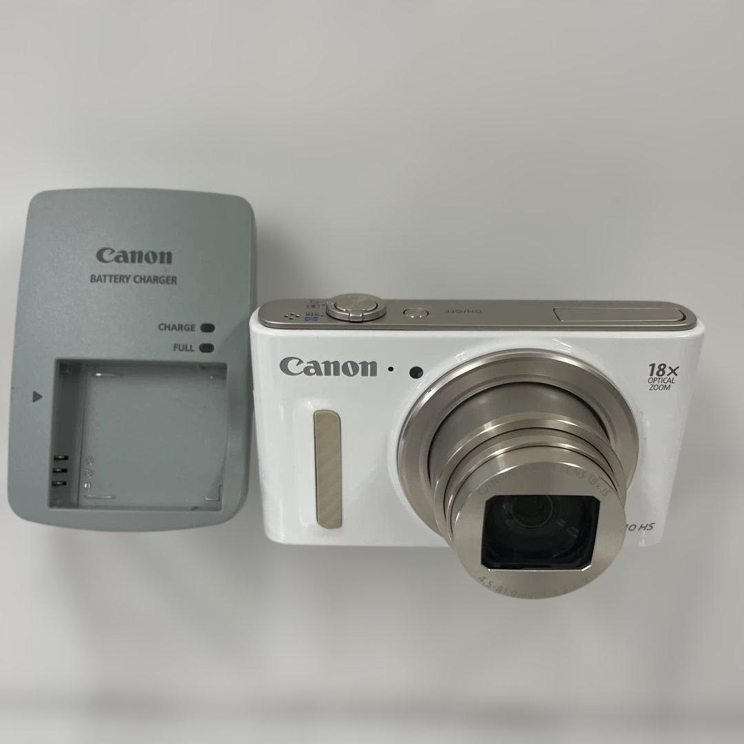 【美品】Canon PowerShot SX610 HS ホワイト