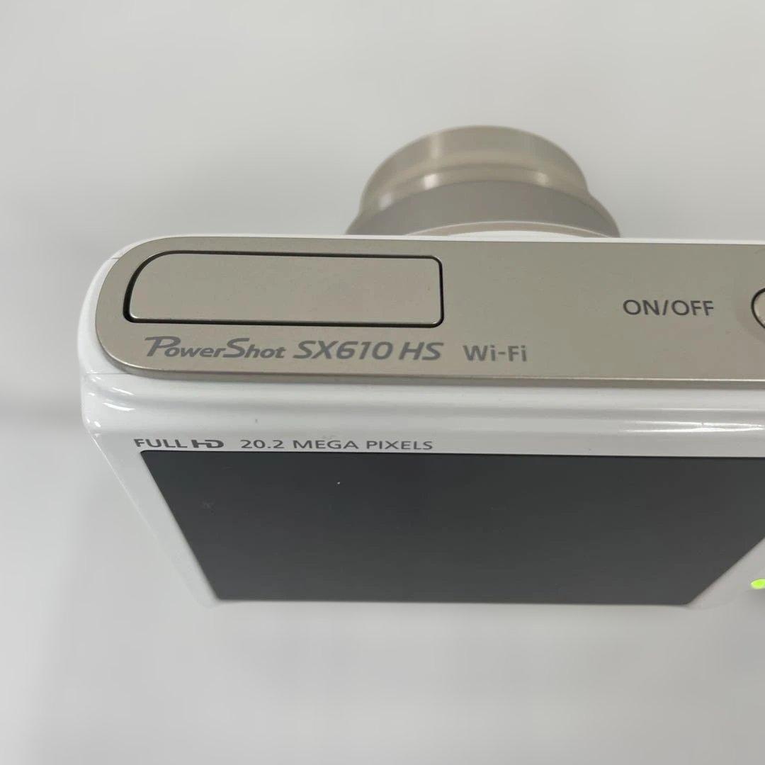 【美品】Canon PowerShot SX610 HS ホワイト