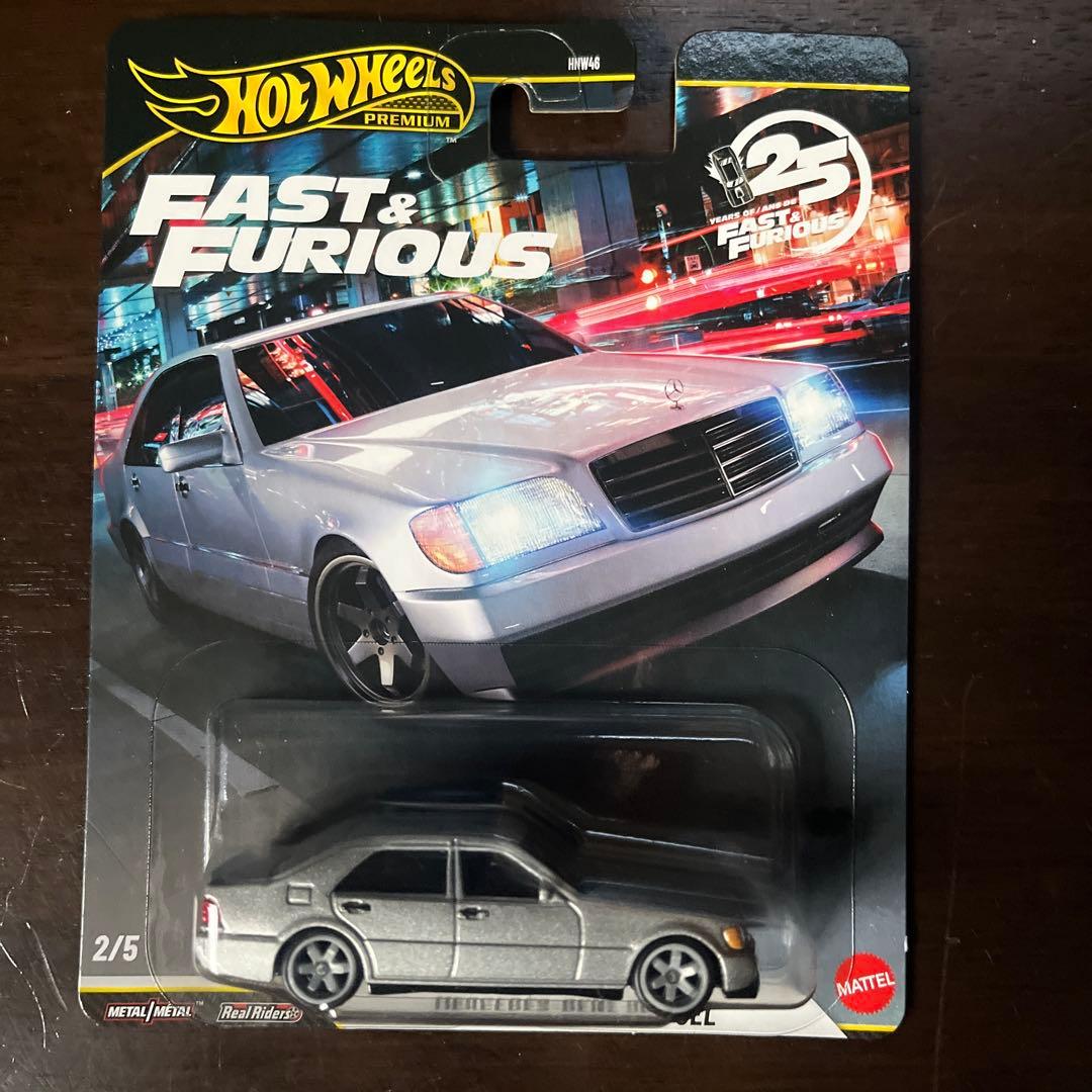 ファスト&フューリアス ミニカー5台セット