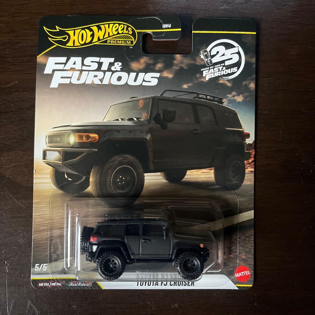 ファスト&フューリアス ミニカー5台セット