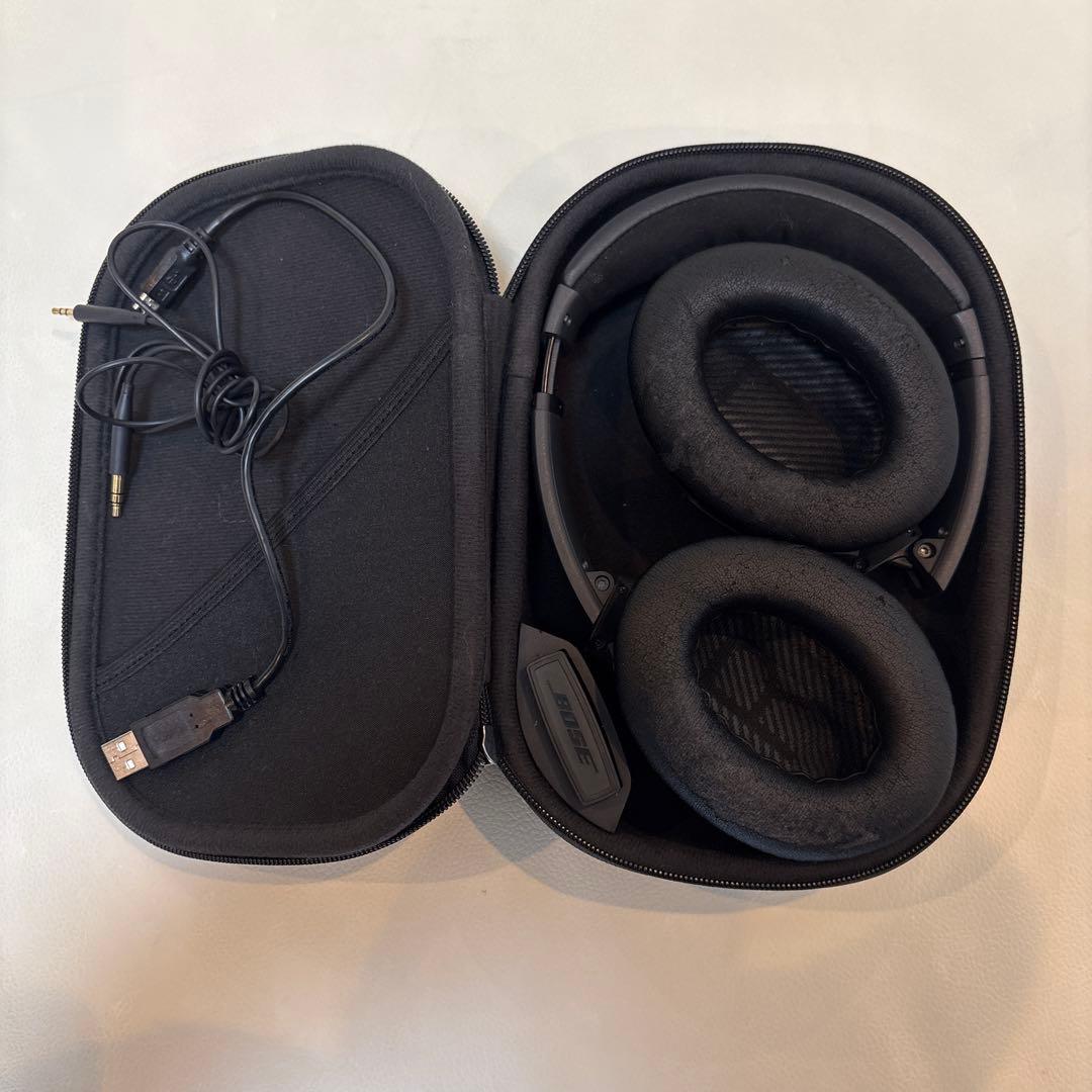 【Bose QC35】ワイヤレスヘッドホン ケース付