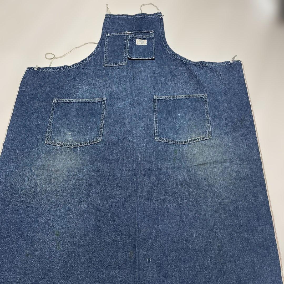 used 60’s Searsデニムエプロン UNION MADEビンテージ