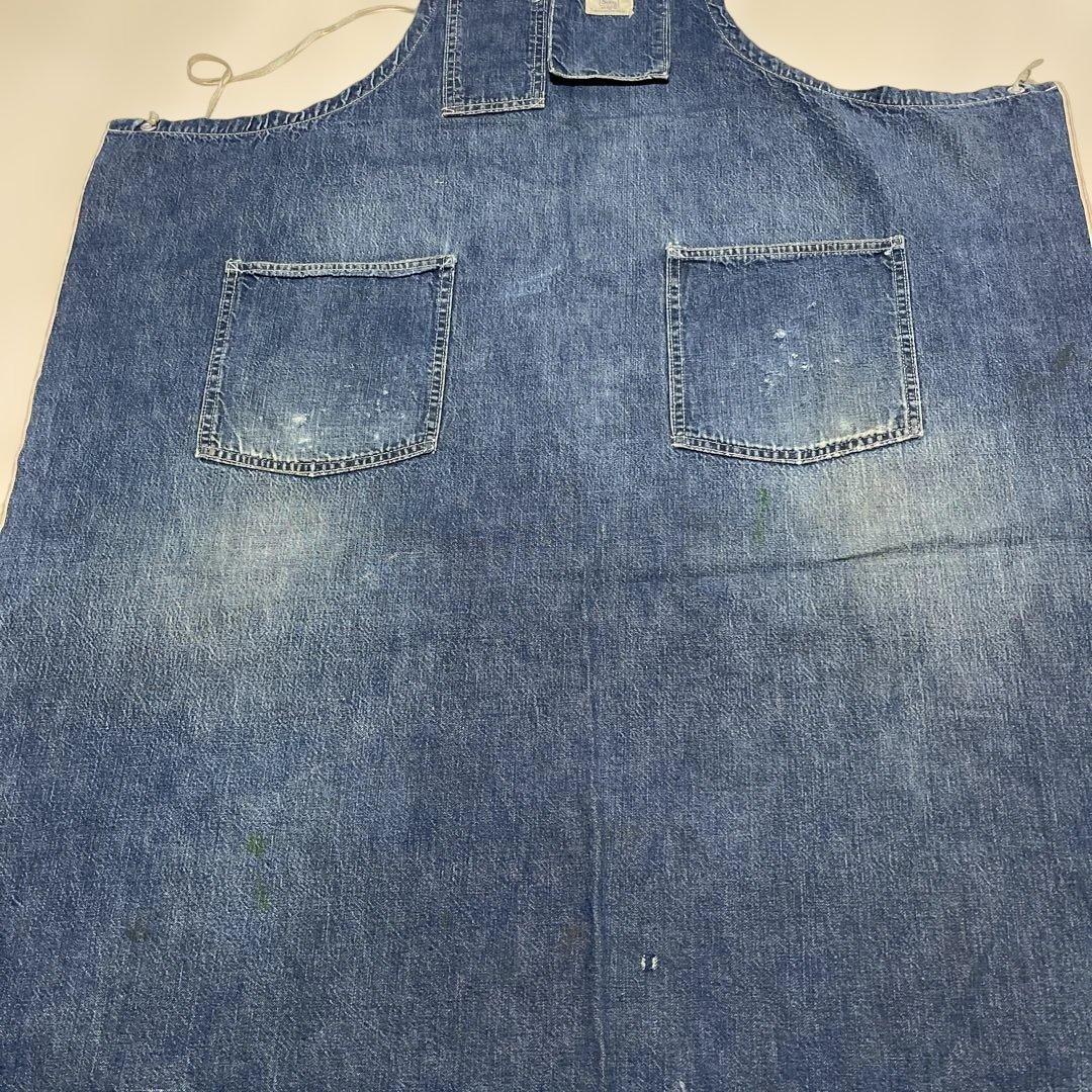 used 60’s Searsデニムエプロン UNION MADEビンテージ