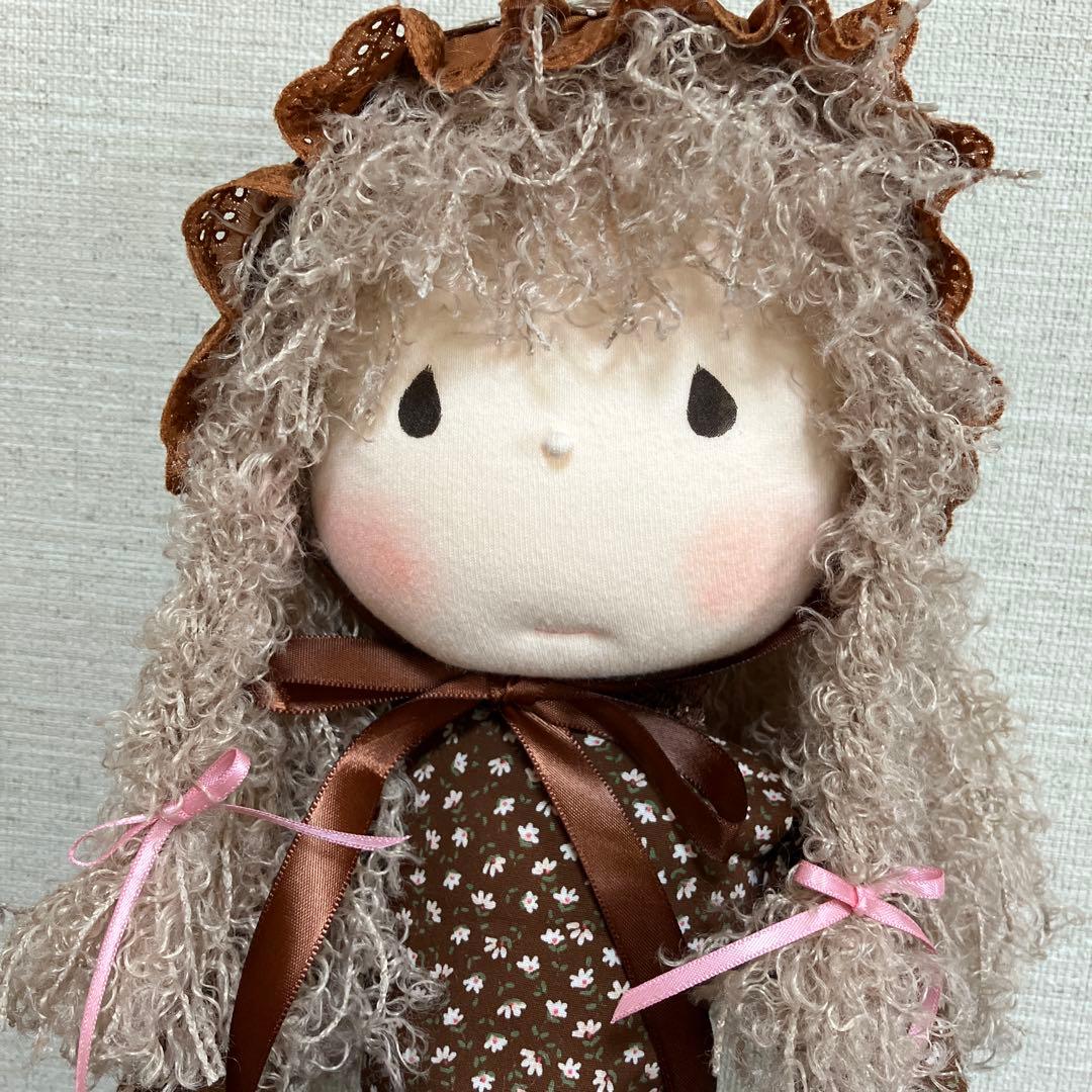 米山京子さんの人形を真似て作った抱き人形