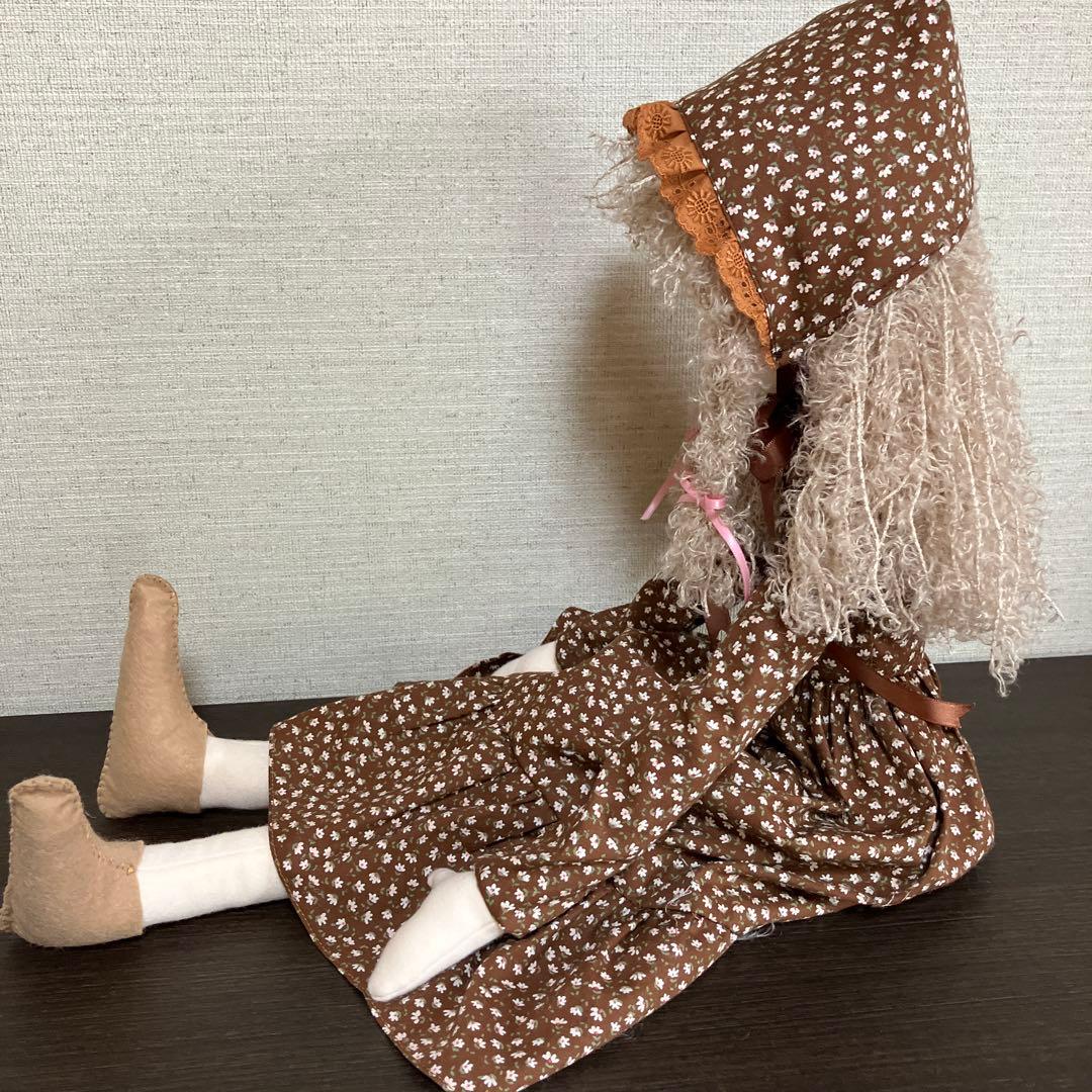 米山京子さんの人形を真似て作った抱き人形