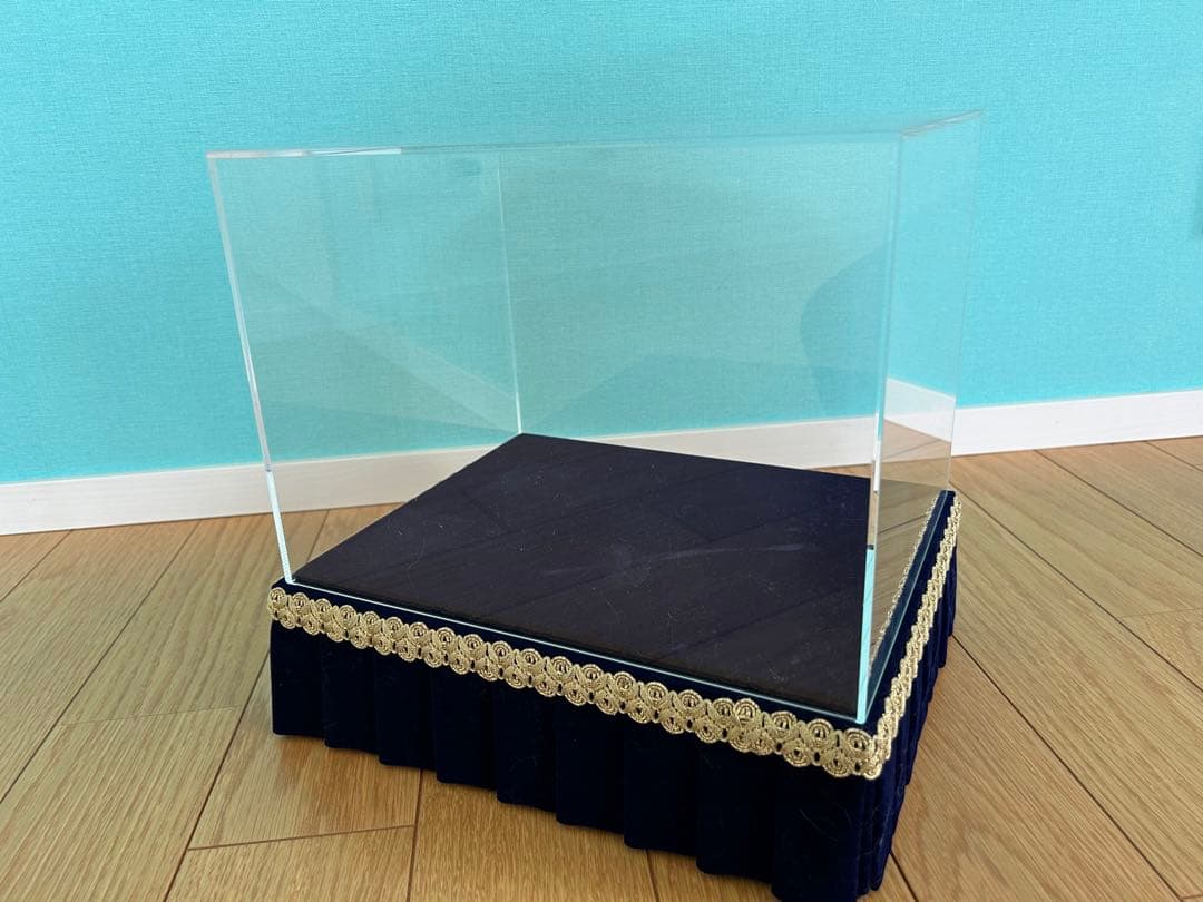 EMMAエマ 本当に履けるガラスの靴 シンデレラ 専用ケース ミュージアムブルー