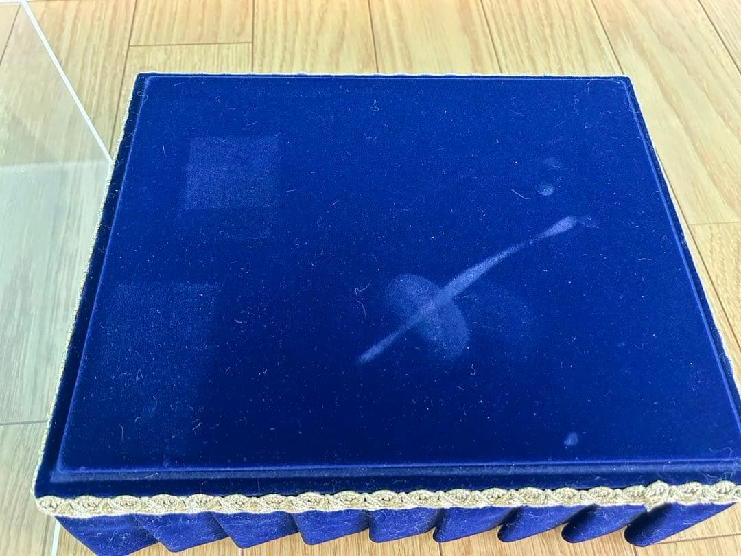 EMMAエマ 本当に履けるガラスの靴 シンデレラ 専用ケース ミュージアムブルー