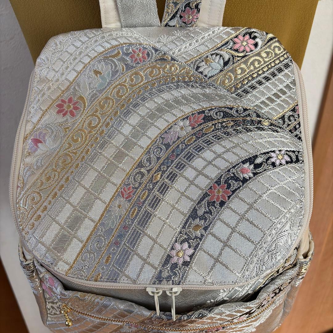 帯リメイクリュック 11-36