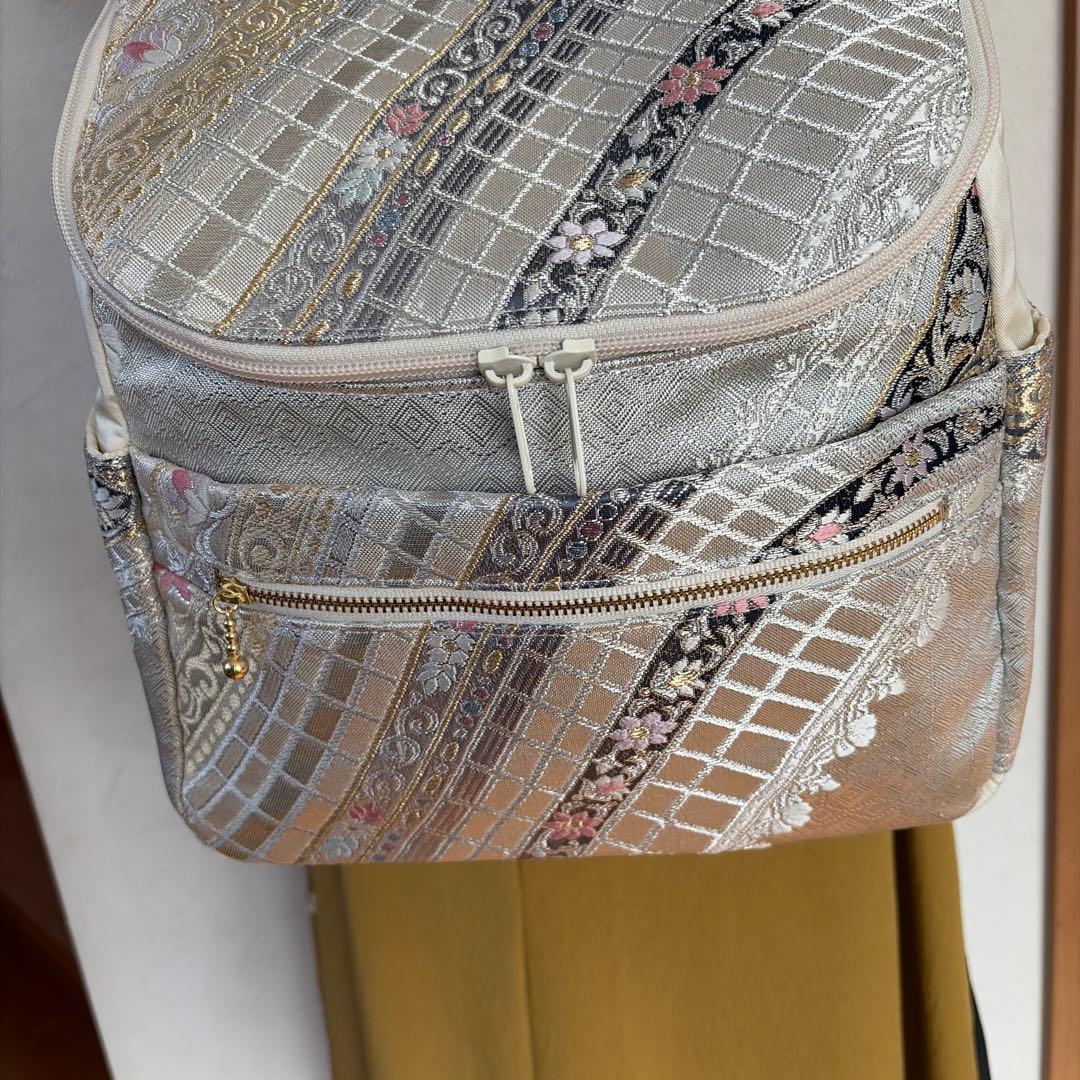 帯リメイクリュック 11-36