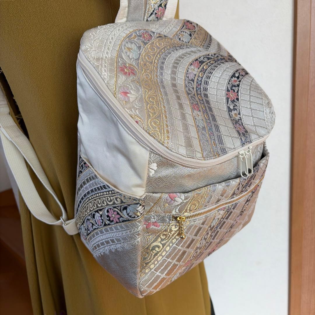 帯リメイクリュック 11-36