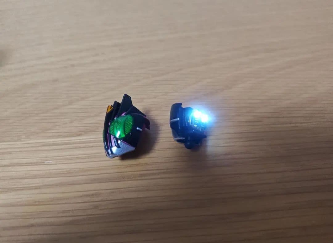 仮面ライダー　ディケイド ビルド　真骨彫　発光改造　頭部　ヘッドパーツ
