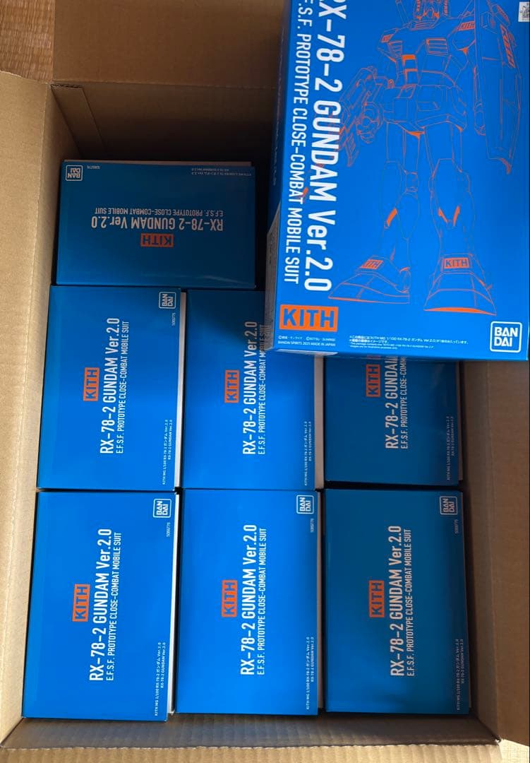 8個セットKith for GUNPLA MG 1/100 RX-78-2 新品