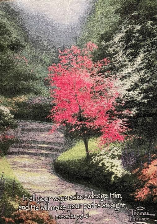 ゴブラン織　タペストリー　 トーマス・キンケード　午後の光