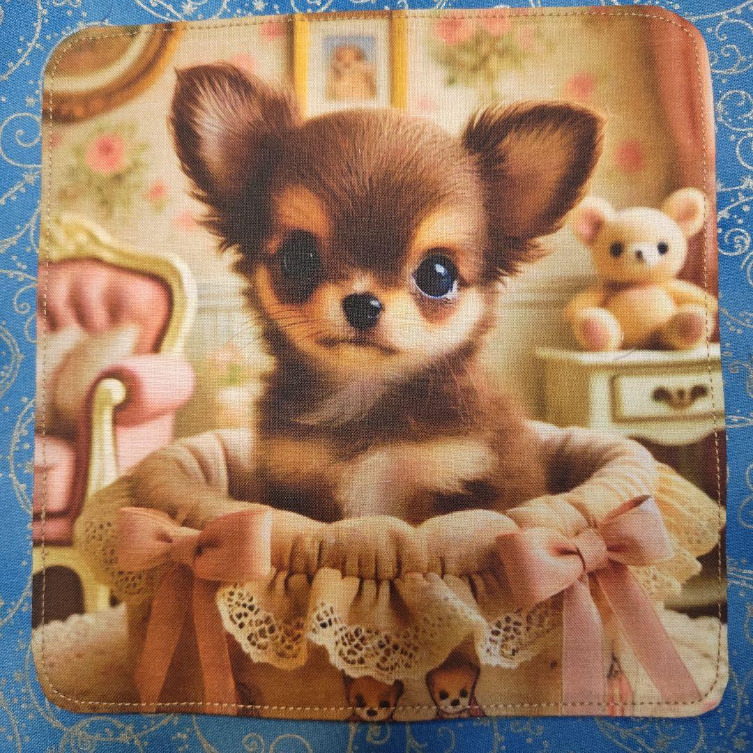 あしべ☆　ハンカチ　ワンコさん柄 20枚