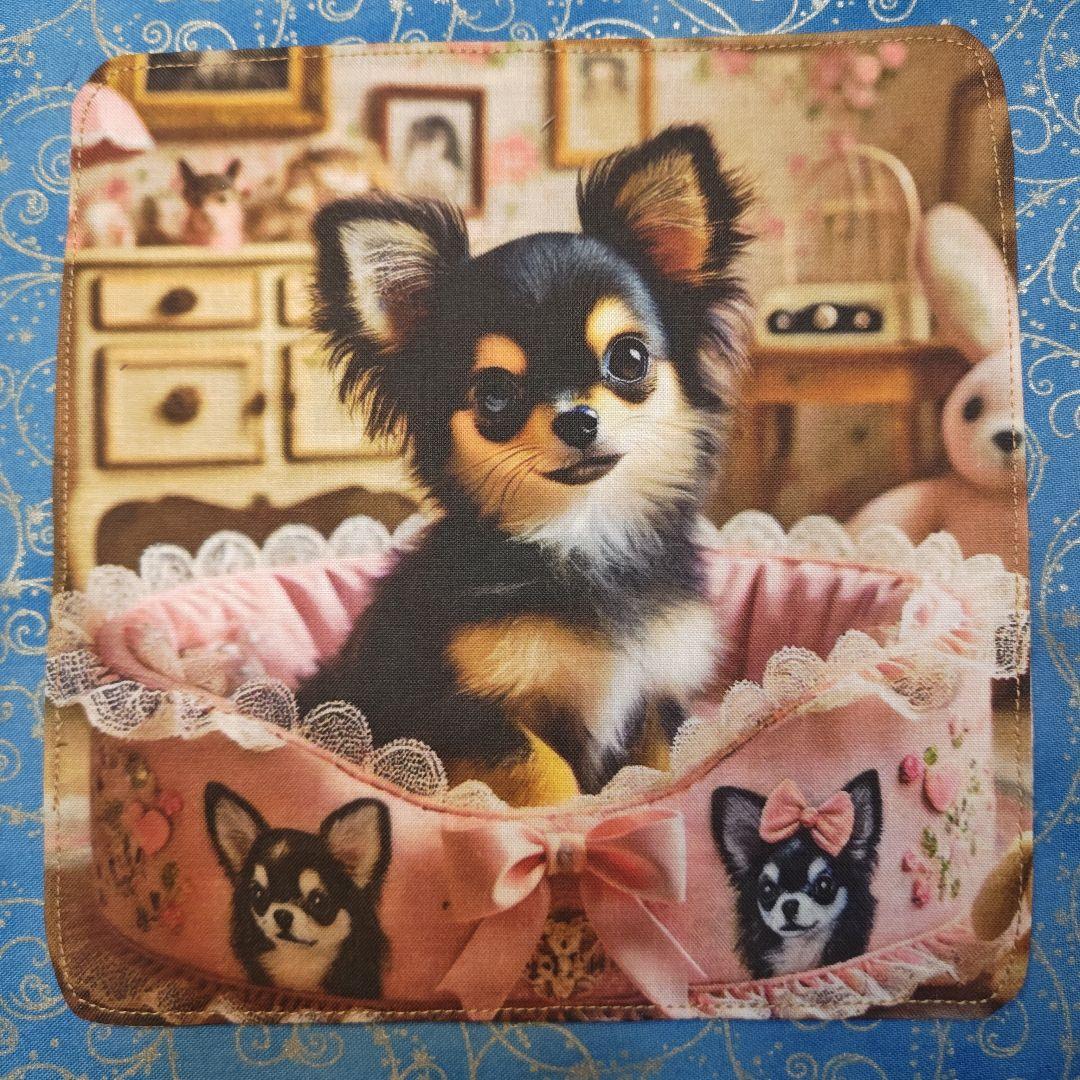 あしべ☆　ハンカチ　ワンコさん柄 20枚