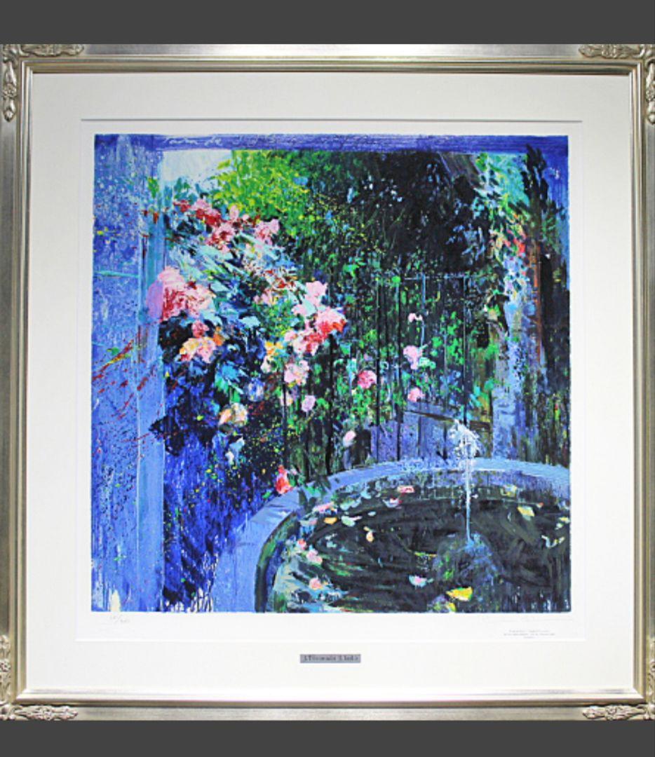 トレンツ・リャド『カサフラゴナール』 シルクスクリーン 大作　モネの庭