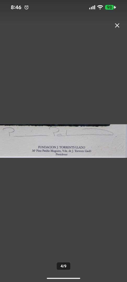 トレンツ・リャド『カサフラゴナール』 シルクスクリーン 大作　モネの庭