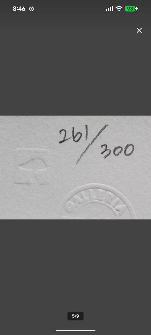 トレンツ・リャド『カサフラゴナール』 シルクスクリーン 大作　モネの庭