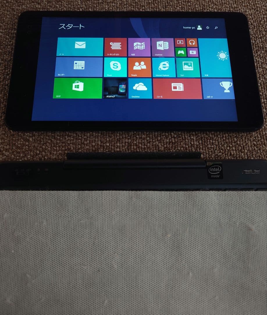 ASUS Windowsタブレット 本体 キーボード付き