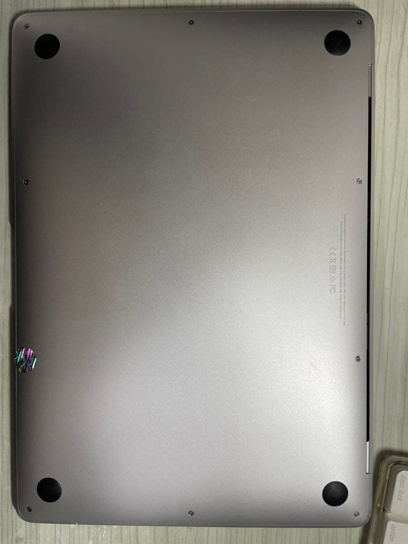 【値下げ不可】MacBook Air シルバー ステッカー付き