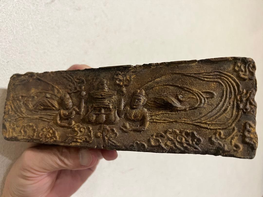 統一新羅 飛天塼 雁鴨池 臨海殿跡 発掘 出土 骨董 古美術