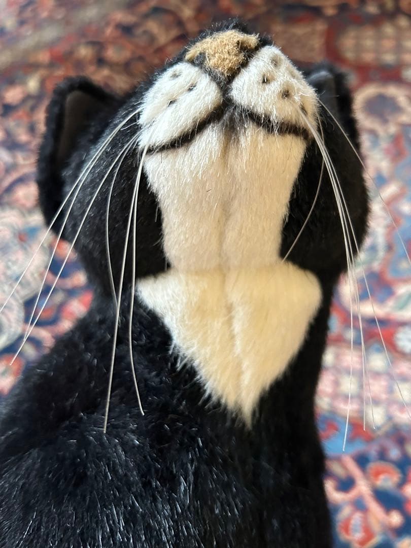 KOESEN/ケーセン　ぬいぐるみ・立ちネコ　クリーニング済み