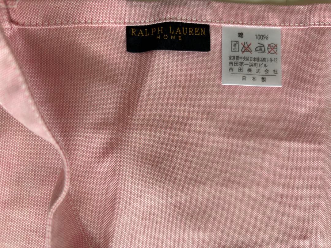 Ralph Lauren エプロン　ラルフローレン　ピンク