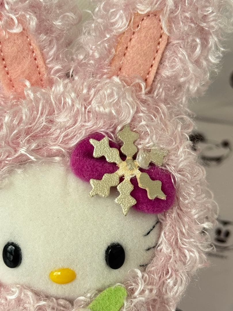 キティ　ご当地　北海道　雪うさぎ　キーホルダー　マスコット