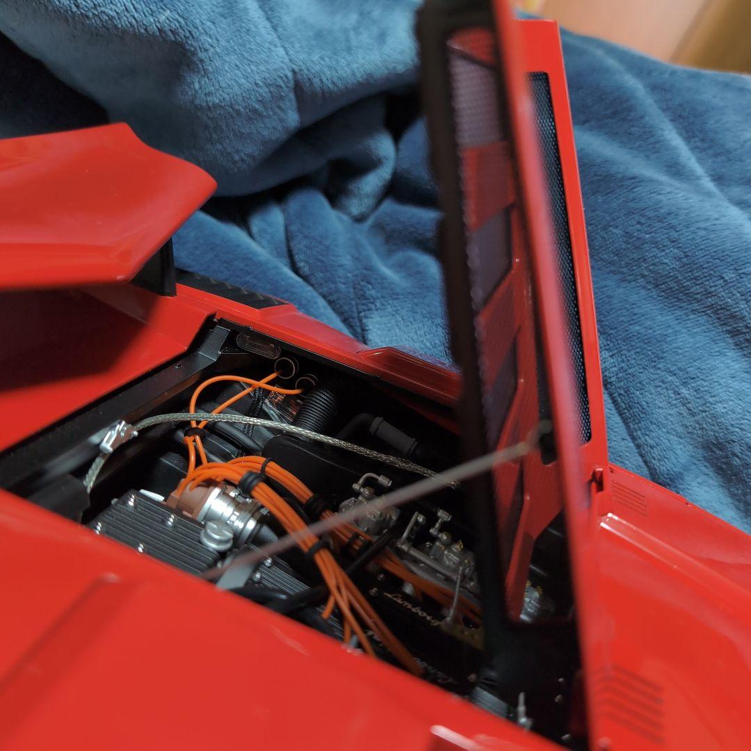 ディアゴスティーニの ランボルギーニLP500S 1/8ダイキャストモデル