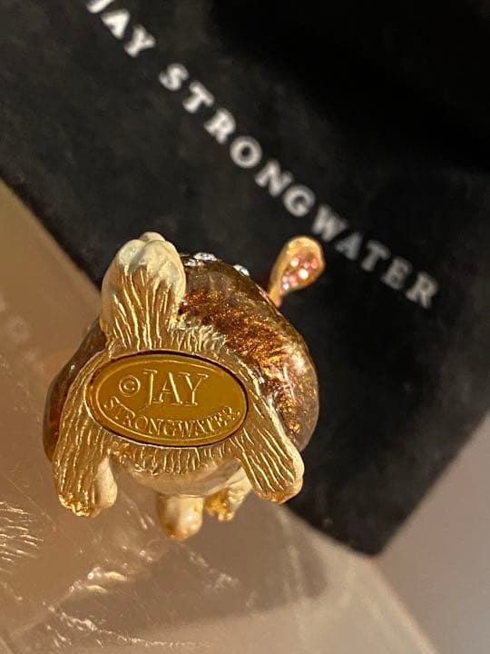 JAY STRONGWATER  エナメルフィギュリン　ウサギ