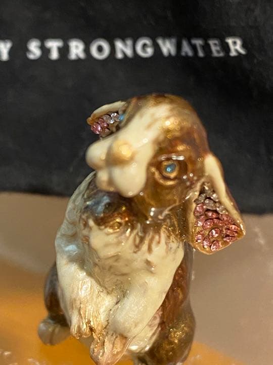 JAY STRONGWATER  エナメルフィギュリン　ウサギ