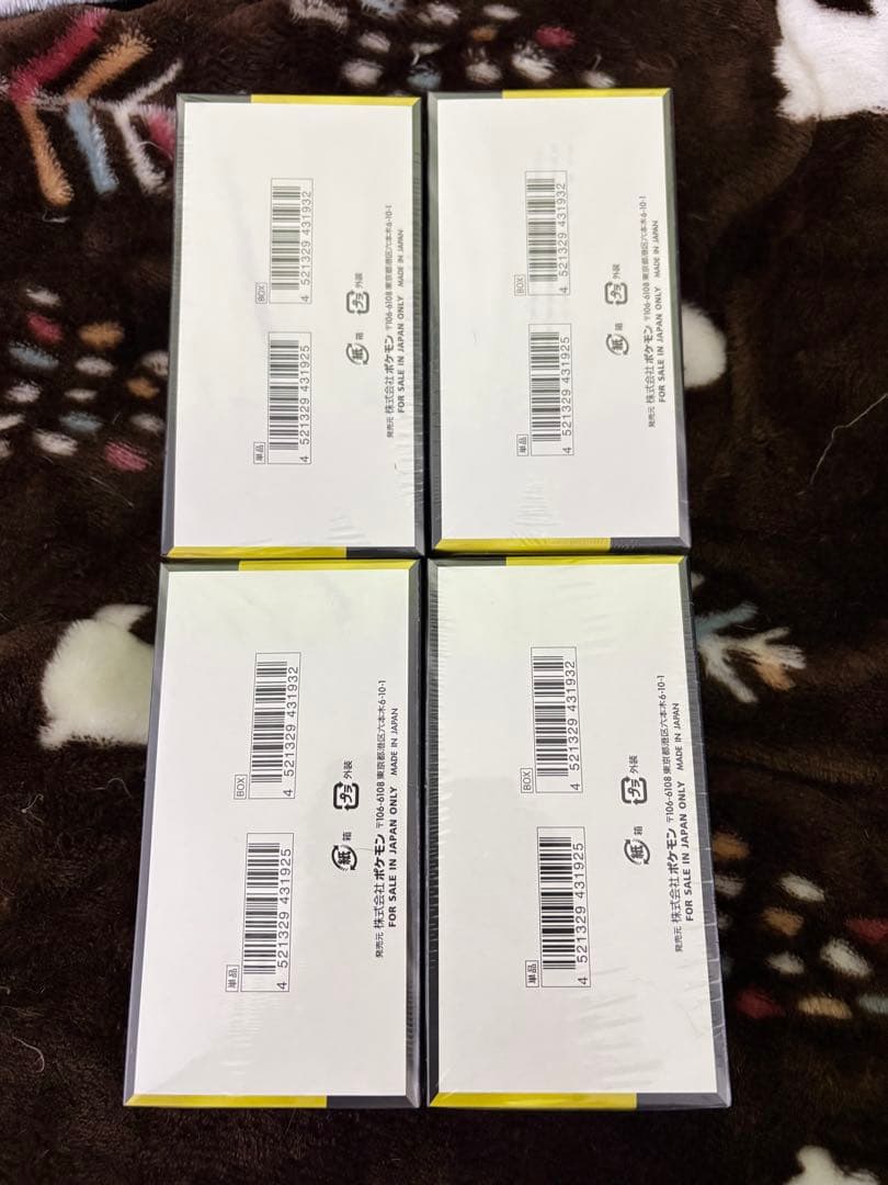 ポケモンカード MEGA ドリームEX 4BOX シュリンク付き