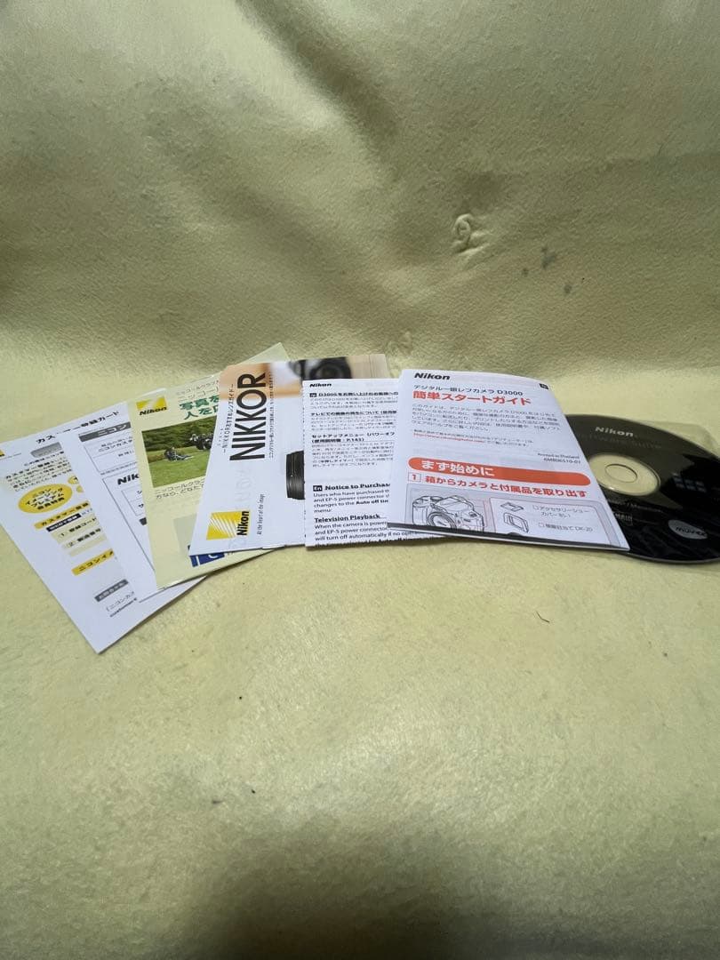 美品 Nikon D3000 デジタル一眼レフカメラ