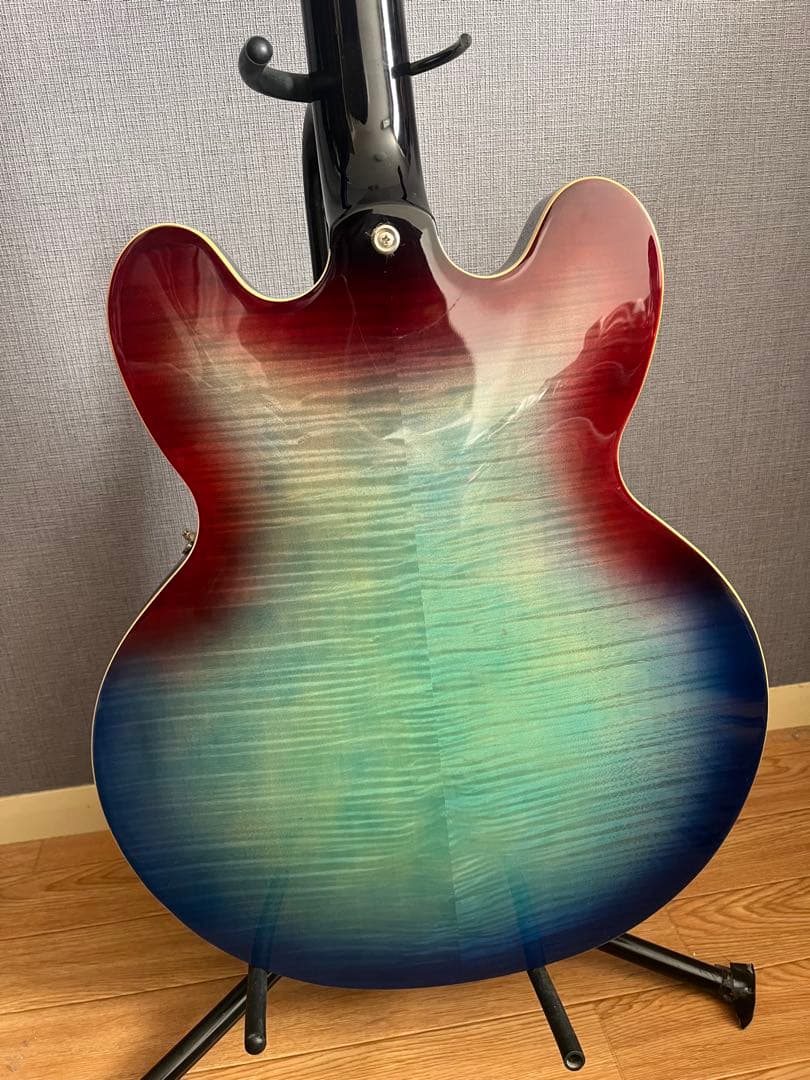 Epiphone ES-335 セミアコ レアカラー 動作良好