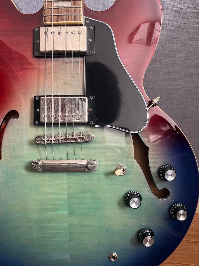 Epiphone ES-335 セミアコ レアカラー 動作良好
